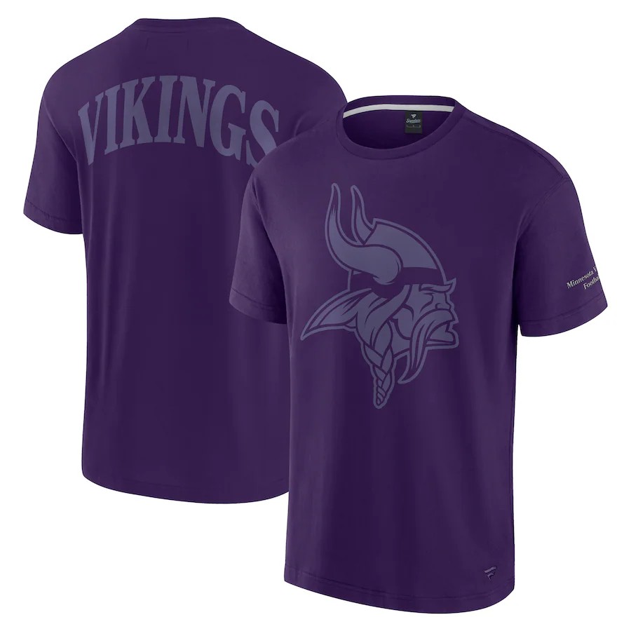 Men minnesota vikings purple 20241213 NFL T shirt